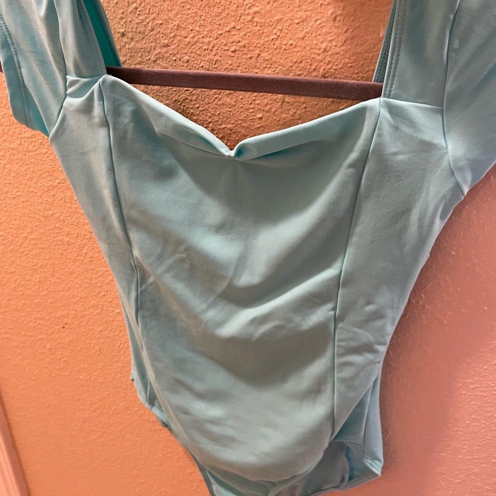 Elegant Blue Women's leotard
